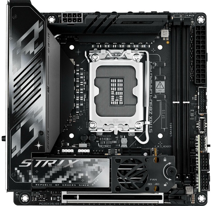 Produktbild ASUS ROG STRIX Z890-I GAMING WIFI (LGA 1851, Intel Z890, Mini-ITX)