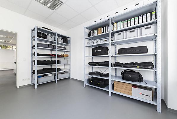 Actual product image eurokraft pro Boltless shelving, single row
