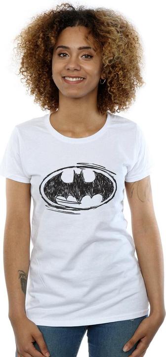 Produktbild Batman Skizze Logo Baumwolle TShirt (XXL)
