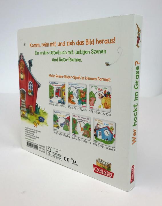 Produktbild Wer hockt im Grase? Der ... Osterhase! (Deutsch, Sandra Grimm, 2019)