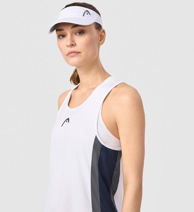 Produktbild Head Club 25 Tech Tank Top Damen Navy/Weiss (L)