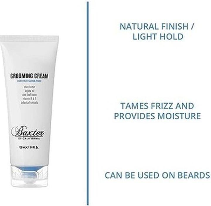 Produktbild Baxter Grooming Cream for Men Light Hold Natural Finish Hair Styler (Haargel, 100 ml)