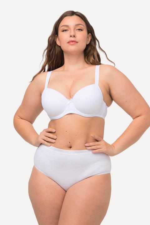 Immagine prodotto Ulla Popken Damen grosse Grössen Bügel-BH, Softschale, Cup B-E weiss 85B 697144209-85B (85 B)