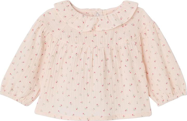 Produktbild Vertbaudet Baby-Set mit Volants: Bluse & Haremshose, Musselin (68)