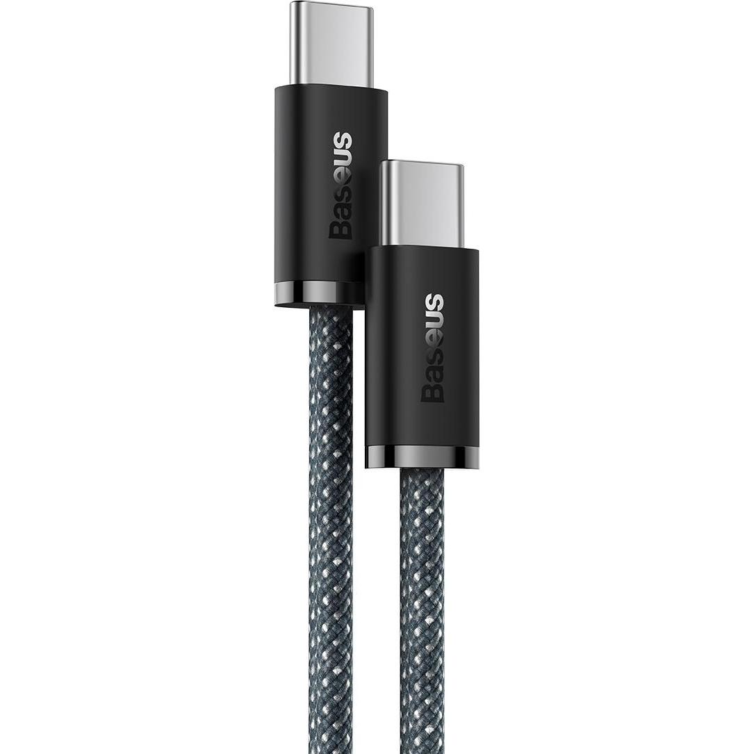 Thumbnail - Baseus Dynamic Series Fast Charging Data Cable Type-C to Type-C 100W 1m Slate Gray (1 m, USB 2.0), USB Kabel