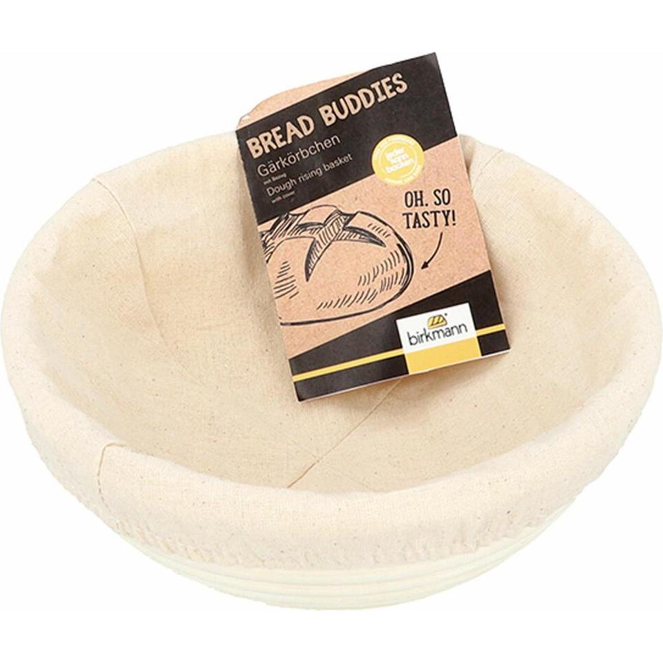 Birkmann Cestino per la lievitazione del pane Bread Buddies rotondo Ø 20 cm, Utensili per pasticceria, Beige