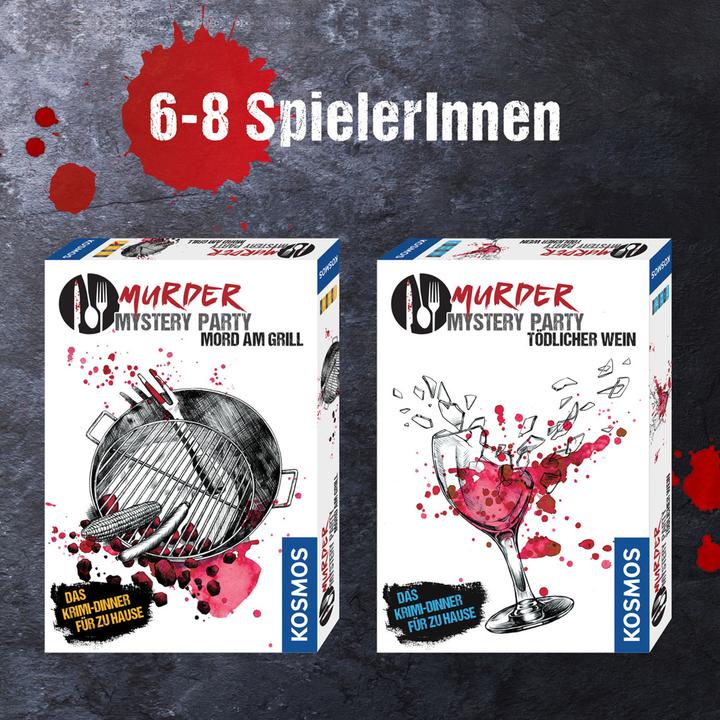 Actual product image Kosmos Murder Mystery Party - deadly wine (German, 6 - 8 Players)