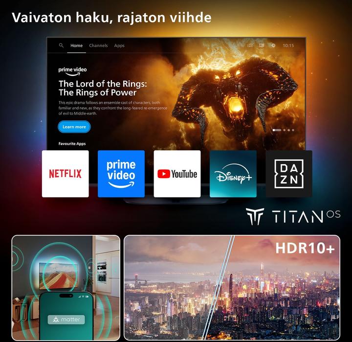 Produktbild Philips 43PUS8000/12 (43", LCD, LED, 4K, 2025)