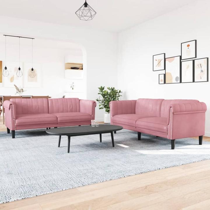 Actual product image vidaXL Sofagarnitur (2 person sofa, 3-seater, Upholstery set)