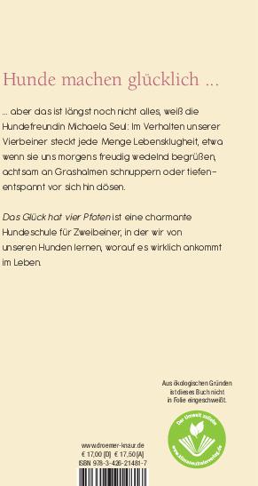 Immagine prodotto Das Glück hat vier Pfoten (Tedesco, Michaela Soglio, 2020)