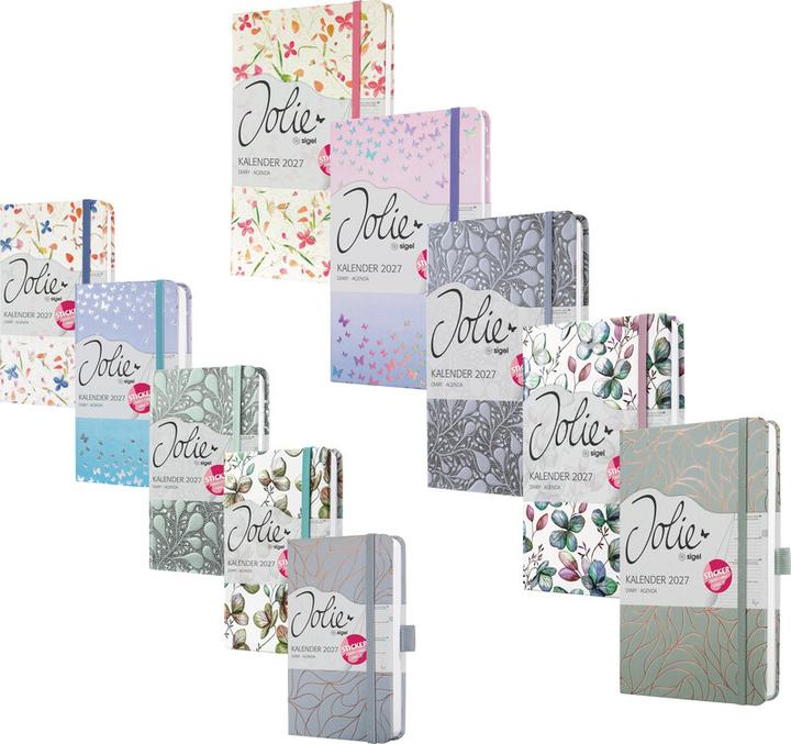 Actual product image Sigel Jolie (13.5 x 20.3 cm, 1 week / 2 pages)