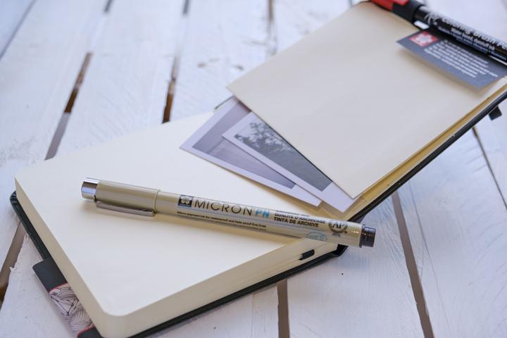 Actual product image Sakura Sketch Notebook (9 x 14 cm, Plain)