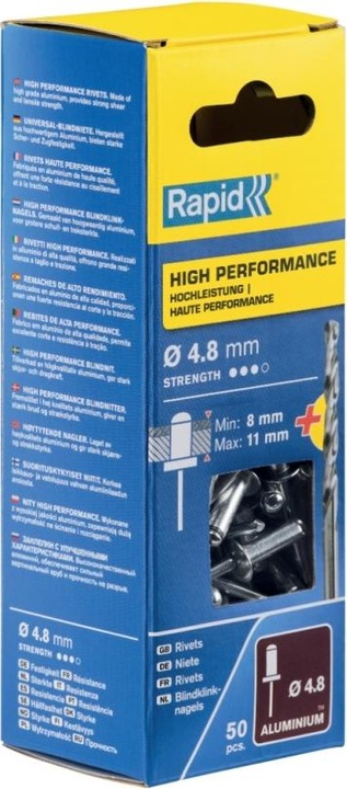 Produktbild Rapid Universal Blindniete Ø 4,8 x 14 mm