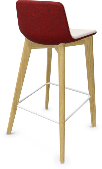 Beige, White, red melange, Ash natural light grey stained