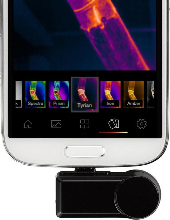 Actual product image SeeK UQ-AAA Thermal Imager Vanadium Oxide Uncooled Focal Plane Arrays Pixel