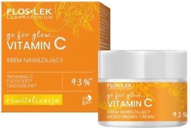 Actual product image Floslek Laboratorium Go For Glow Vitamin C Moisturizing Cream For Day And Night 50 Ml (50 ml, Day cream)