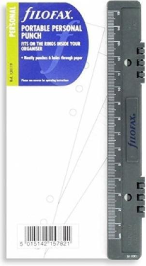 Produktbild Filofax Einlage Personal Locher schwarz 17cm, 6-fach