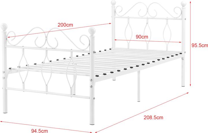 Immagine prodotto En.Casa Apolda (90 x 200 cm)