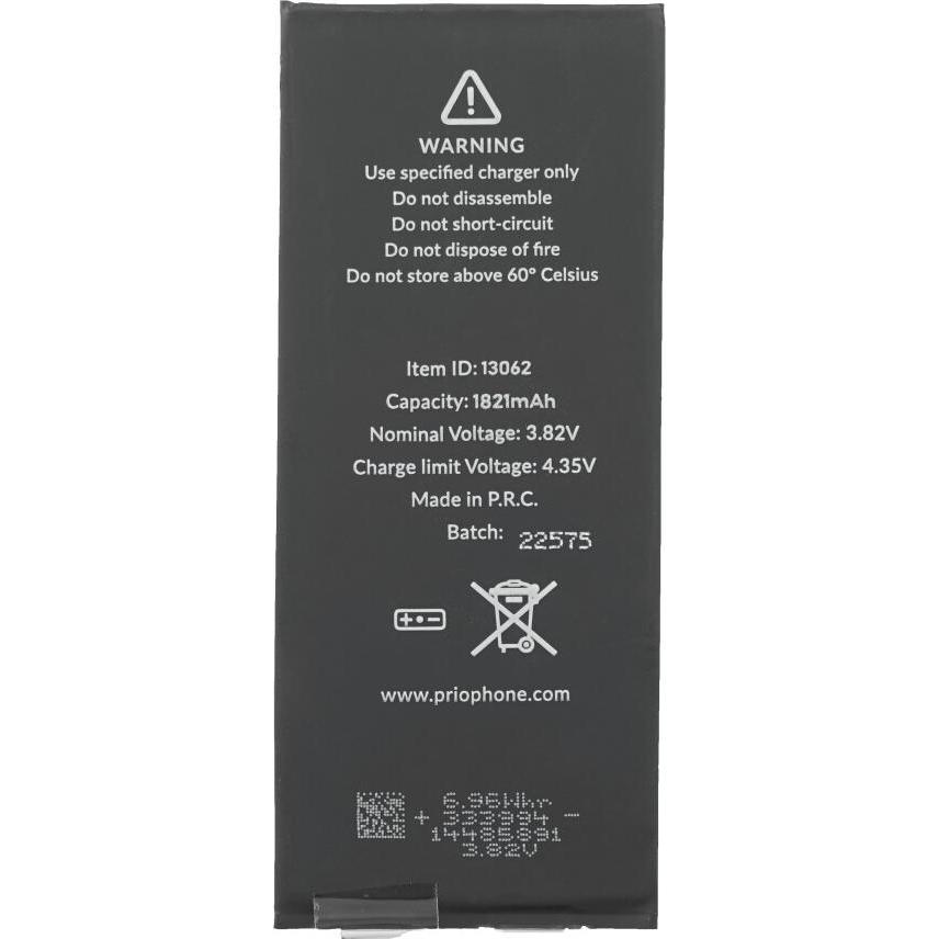 Thumbnail - prio Batteriezelle für iPhone 8 (ohne Flex-Kabel), Smartphone Akku