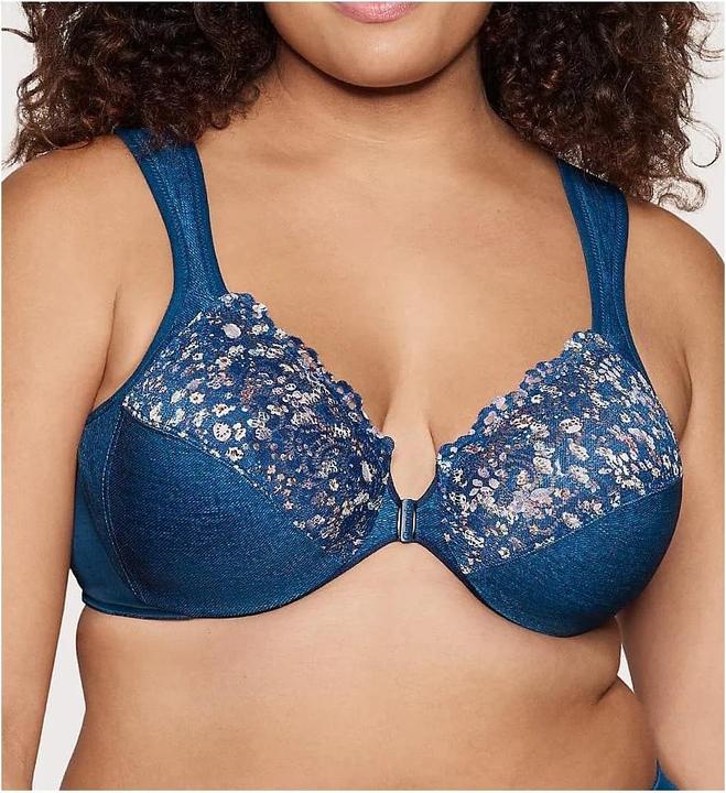 Actual product image Glamorise Wonderwire Front Closure Bra (Single pack, 110 B)