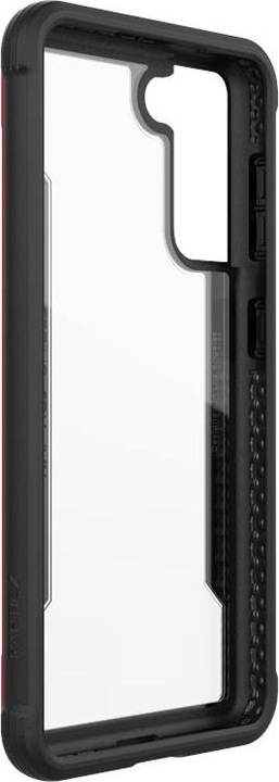 Produktbild Puro DĖKLAS X-Doria Raptic Shield aluminiowe Samsung Galaxy S21 (Antimicrobial protection) (Raudona) (Samsung Galaxy S21+)