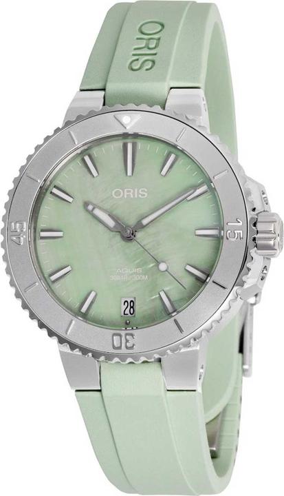 Oris 01 733 7770 4157-07 4 18 67FC Damenuhr Aquis Date 36,5mm 30ATM (Swiss Made, 36.50 mm)