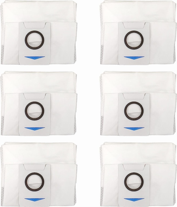 Actual product image Roboparts Staubbeutel für Ecovacs Deebot X1 Plus - 6er Pack (6 x)