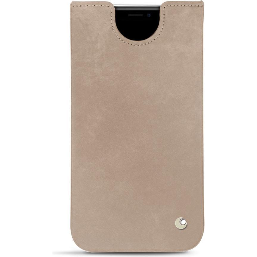Noreve Lederschutzhülle (Apple iPhone 11 Pro), Smartphone Hülle, Beige