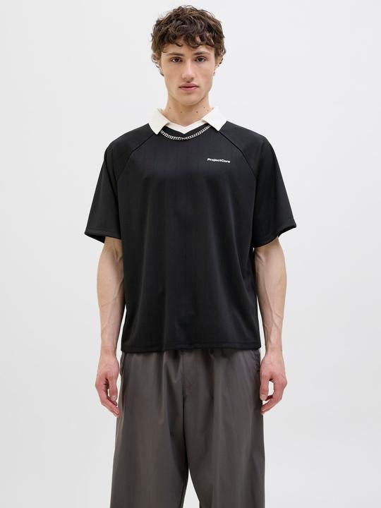 Actual product image Jack & Jones Gedruckt Polokragen Poloshirt Poloshirt (XL)