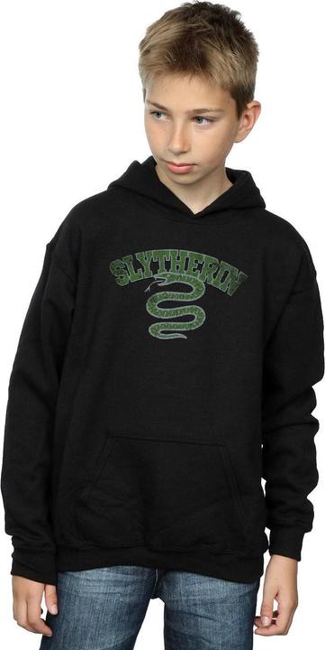 Immagine prodotto Slytherin Sport Emblem Felpa con Cappuccio Ragazzi (140, 146)
