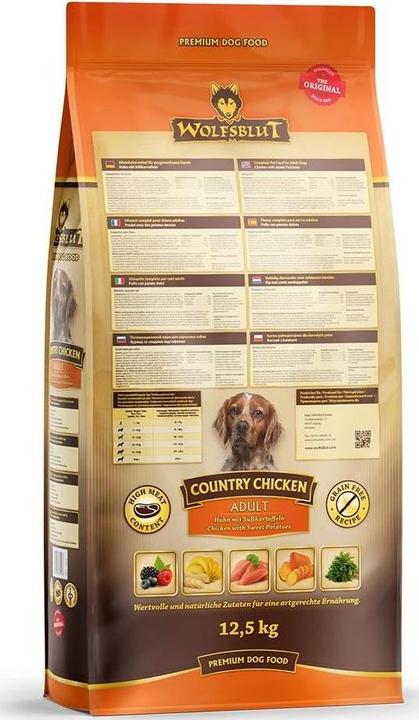 Actual product image Wolfsblut Country Chicken Chicken & Sweet Potato (Adult, 1 pcs., 12500 g)