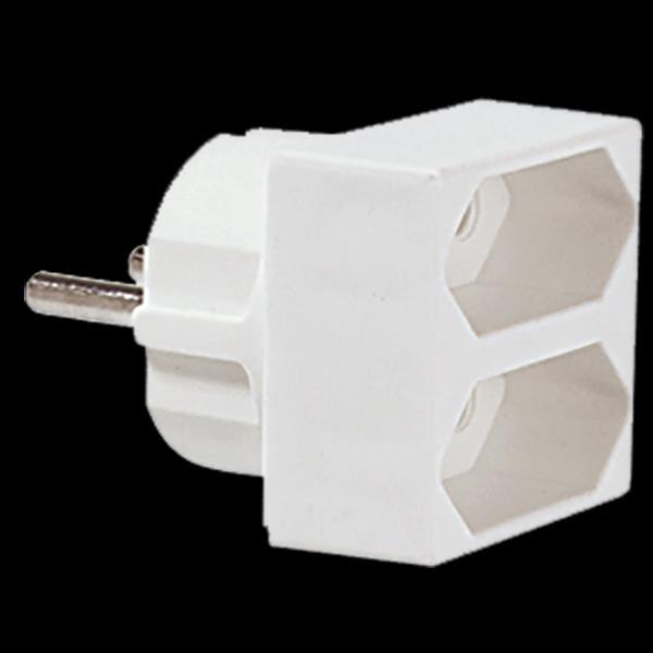 Thumbnail - Brennenstuhl, Mehrfachstecker + Abzweigstecker, 921.271 Steckdosen-Verteiler (CEE 7/3, 2 x)