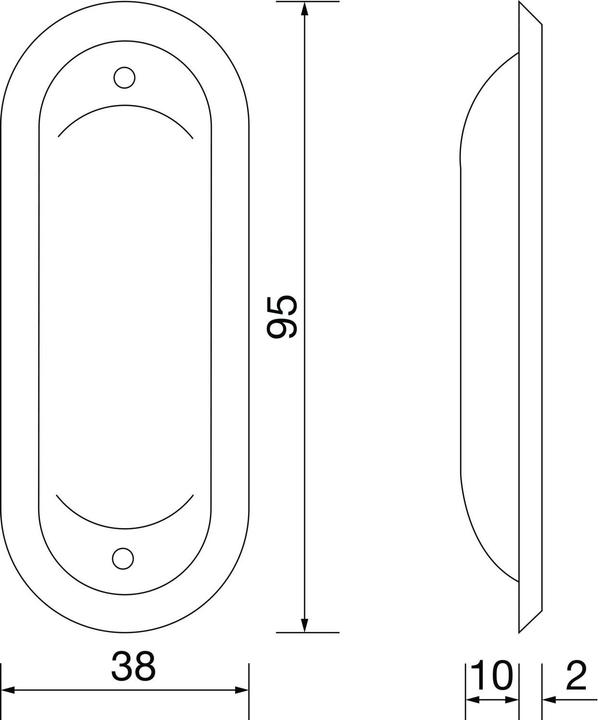 Produktbild Hewi Muschelgriffe 542