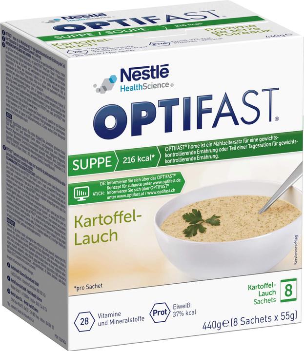 Actual product image Optifast Suppe Kartoffel-Lauch