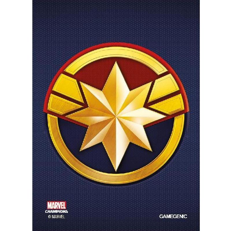 Thumbnail - Gamegenic GGS10092ML - Marvel Champions Art Hüllen - Captain Marvel (50+1 Hüllen)