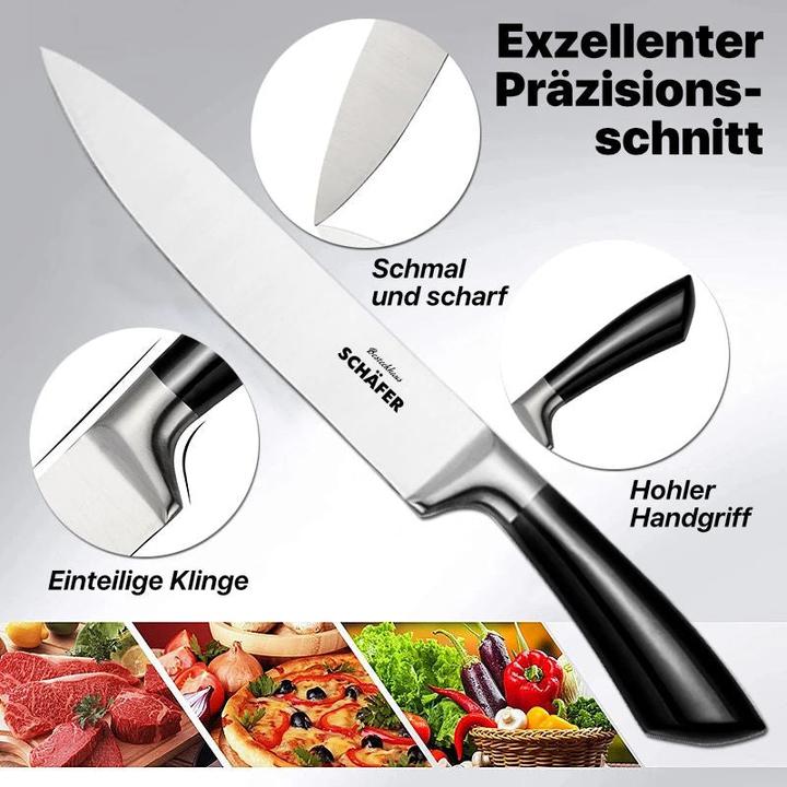 Produktbild Schäfer IT-Systems Messer Set Messerblock Kochmesser-Set Messerhalter Messerständer