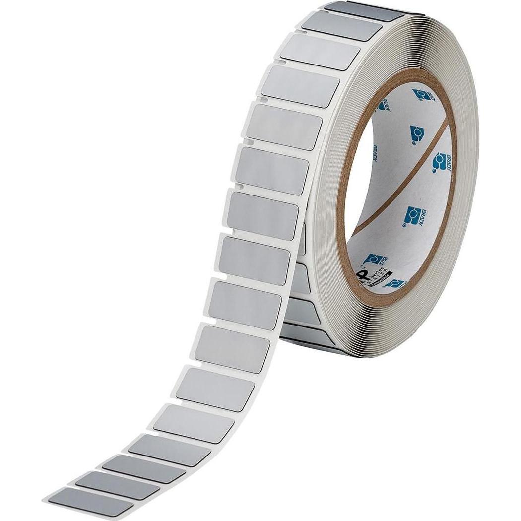 Brady, Etiketten, THTEP-01-7593-SV, EPREP, Polyester, Silber, 27.00 x 8.00 mm, permanent (2500 E.)