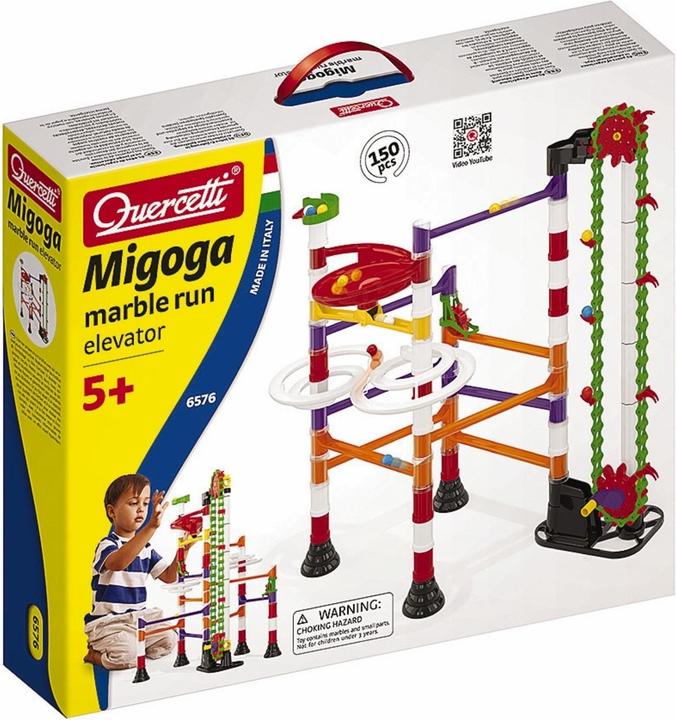 Actual product image Quercetti Migoga Marble Run Elevator (150 pcs)