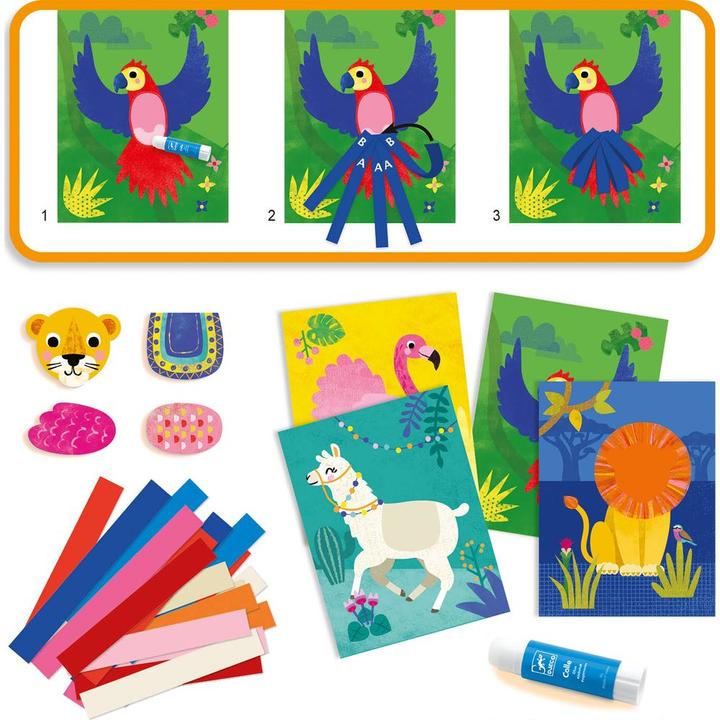 Actual product image Djeco Collagen Tiere