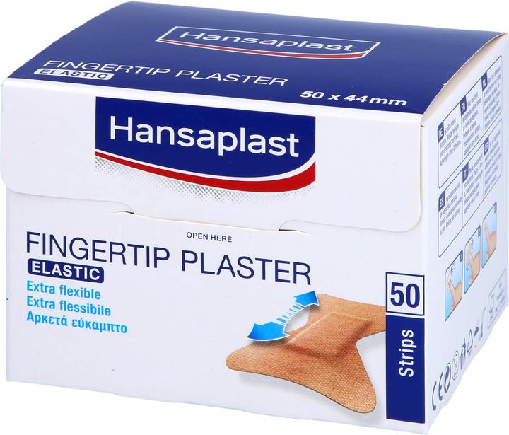 Actual product image Hansaplast Fingertip plaster Elastic especially flexible, 50 pcs. plasters (50 x)