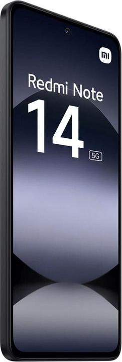 Actual product image Xiaomi Redmi Note 14 5G (128 GB, Midnight Black, 6.67", Dual SIM, 5G)