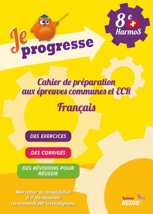 Produktbild Cahier de préparation aux épreuves communes et ECR 8ème harmos en Français (Französisch, Collectif, 2017)