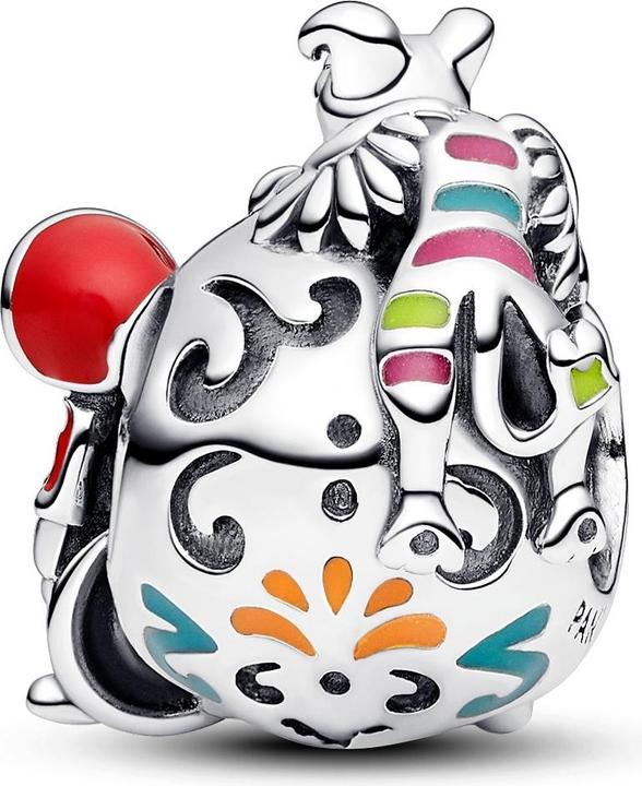 Immagine prodotto Pandora Ciondolo teschio Disney Pixar Coco Miguel & Dante Glow in the Dark (Argento 925, Smalto)