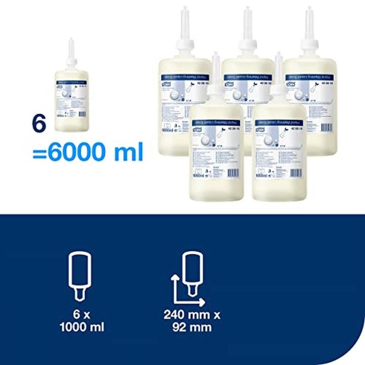 Productafbeelding Tork Handwas 420810 Vloeibare zeep 1l 6st. (Vloeibare zeep, 1000 ml)