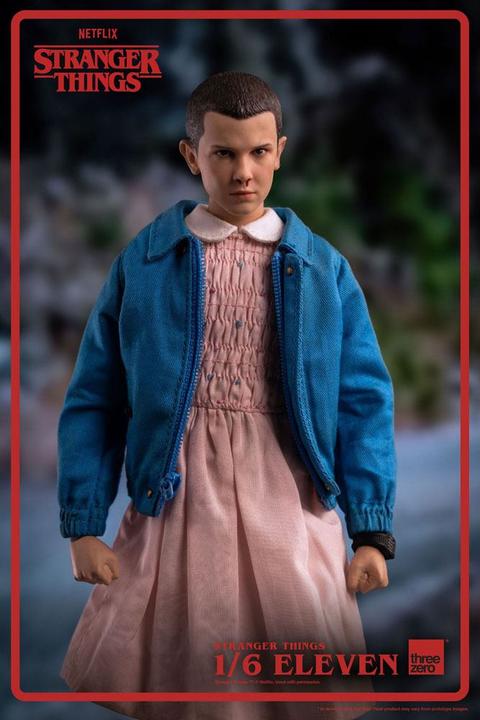 Actual product image ThreeZero Stranger Things figurine 1/6 Eleven 23 cm