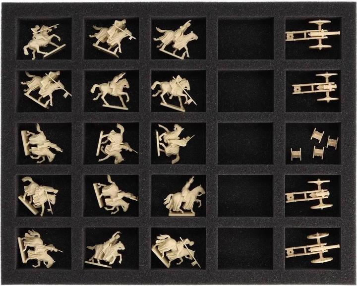 Image du produit Feldherr Lagerbox DSLB150 für Tabletop-Miniaturen im Massstab 1:72 (20 mm) (Carton, Mousse)