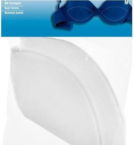 Actual product image Prym Bra inserts, white size M, card 2 pcs.