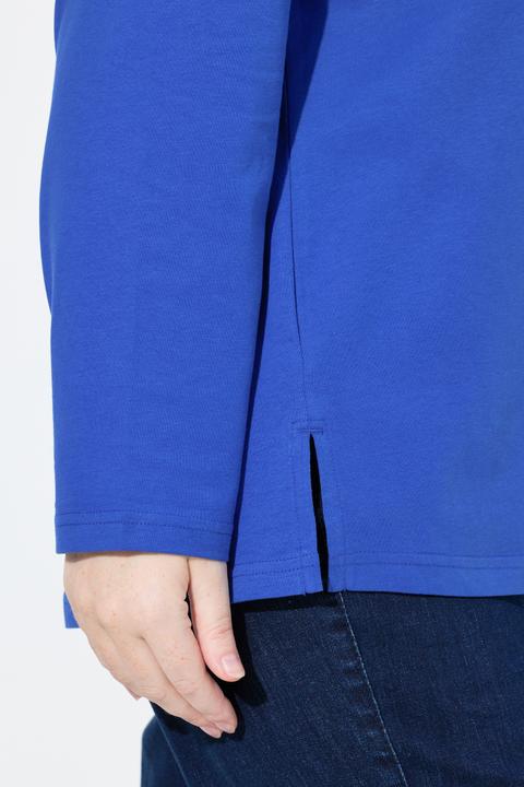 Produktbild Ulla Popken Shirt, Relaxed, Rundhalsausschnitt, Langarm (62)