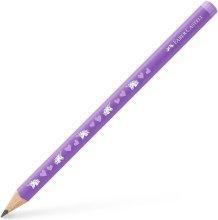 Image du produit Faber-Castell Jumbo Bleistift Einhorn,HB, violett (HB, 1 x)