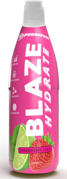 Powerfood PowerFood Blaze Hydrate (500ml) (Strawberry Lime, 30 x)